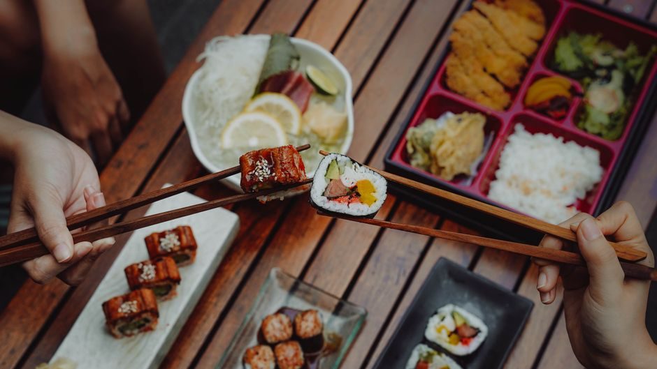 Japanese home with kitchen tools