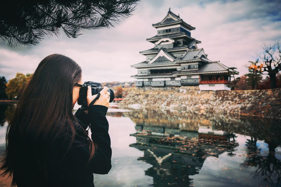 Japanese home with cameras