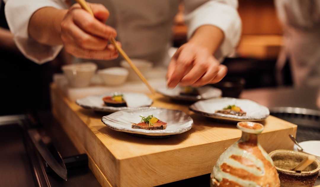 Japanese home with kitchen tools