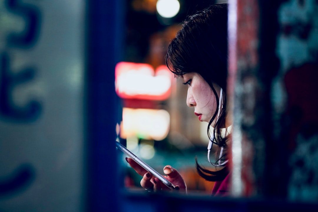 Japanese headphones lifestyle photo