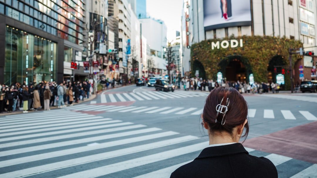 Japanese headphones lifestyle photo
