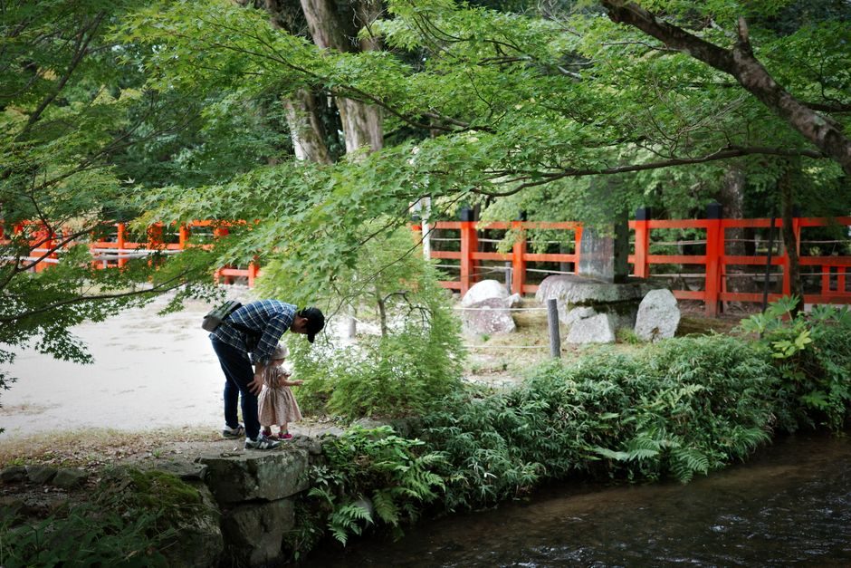 Japanese home with family life