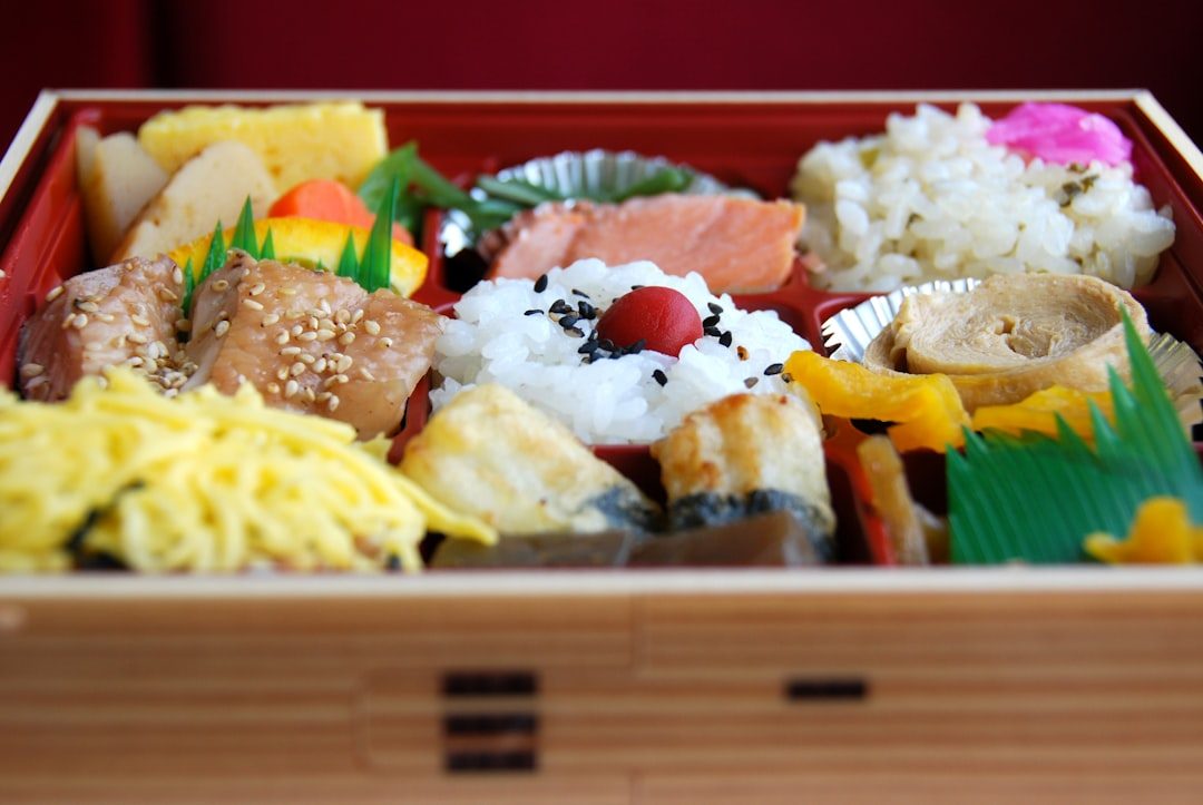 Choosing a japanese lunch box — seen in everyday life in Tokyo