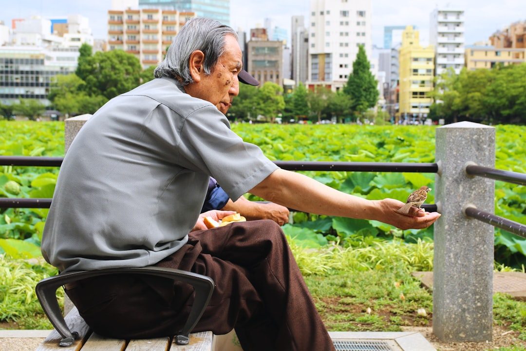 Japan elderly care daily life — seen in everyday life in Tokyo