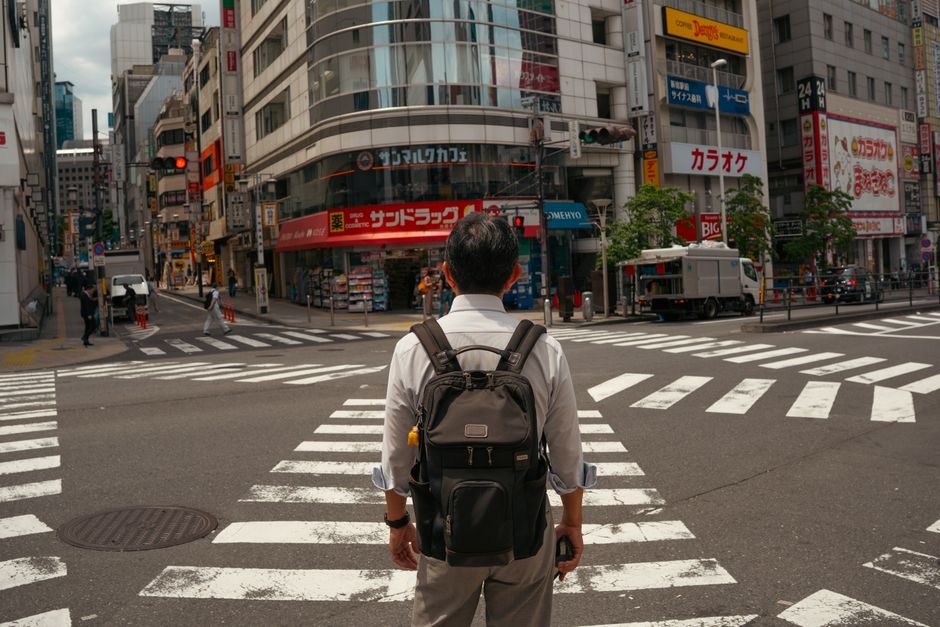 Japanese randoseru school backpacks — seen in everyday life in Tokyo